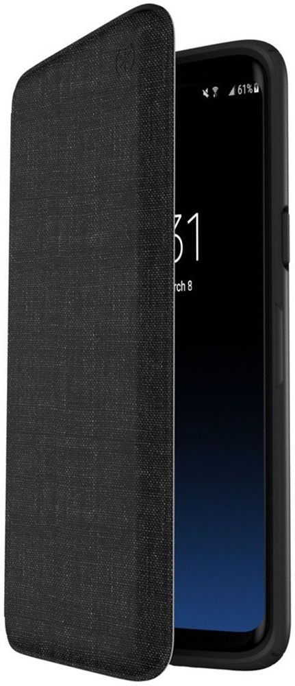 Speck Presidio Booklet Hoesje Samsung Galaxy S9 Plus Zwart afbeelding 1