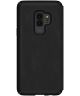 Speck Presidio Echt Leren Folio Samsung Galaxy S9 Plus Hoesje Zwart
