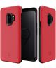 Patchworks Level Hybride Hoesje Samsung Galaxy S9 Rood