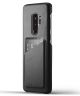 Mujjo Lederen Wallet Case Samsung Galaxy S9 Plus Zwart