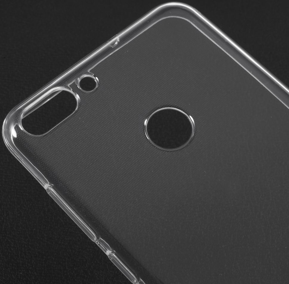 Huawei P Smart Hoesje Dun TPU Transparant afbeelding 2