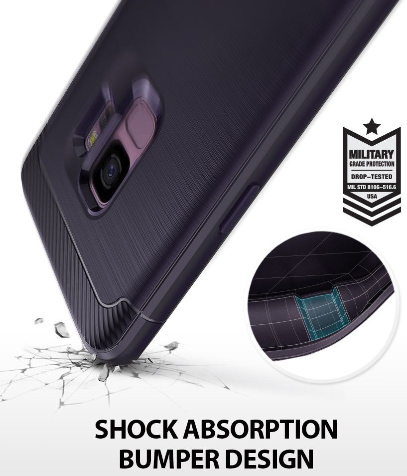 Ringke Onyx Samsung Galaxy S9 Hoesje Violet afbeelding 4