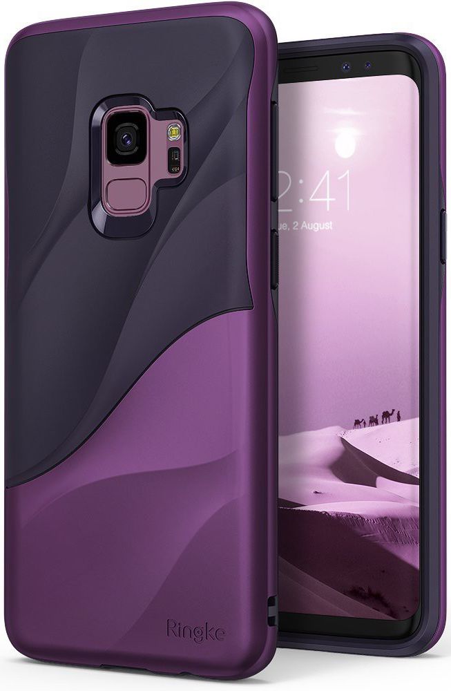 Ringke Wave Hoesje Samsung Galaxy S9 Metallic Purple afbeelding 1