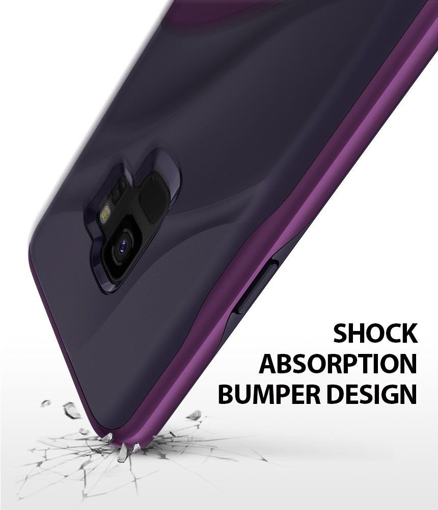 Ringke Wave Hoesje Samsung Galaxy S9 Metallic Purple afbeelding 6