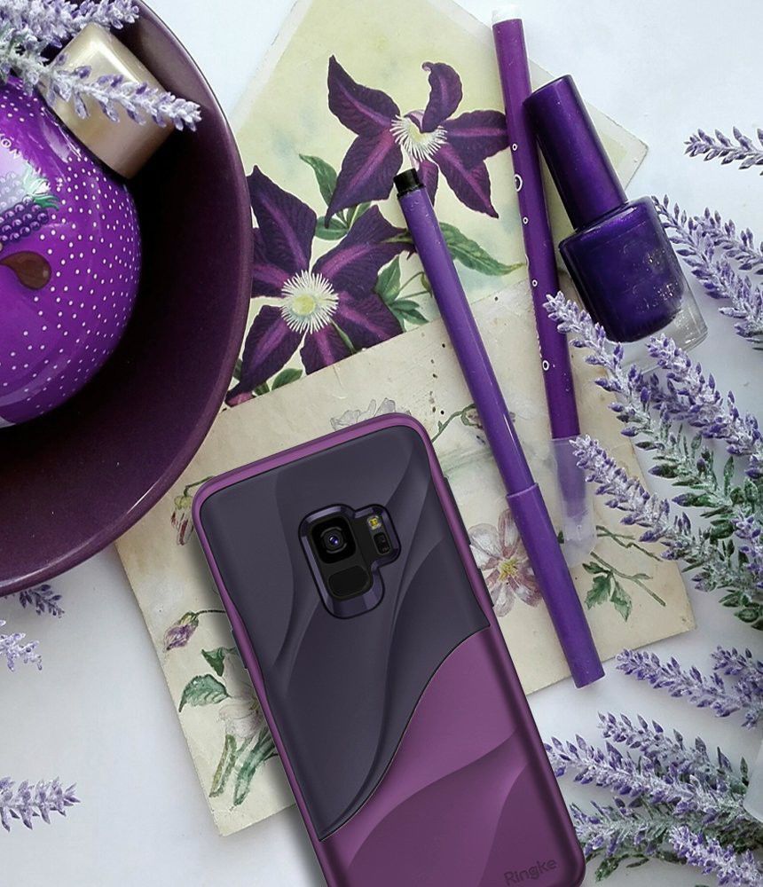 Ringke Wave Hoesje Samsung Galaxy S9 Metallic Purple afbeelding 7
