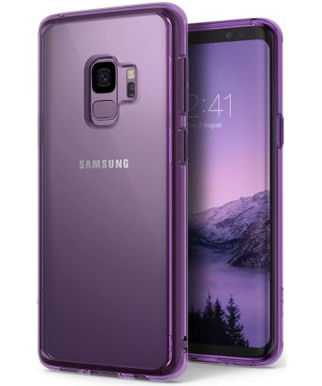 Ringke Fusion Hoesje Samsung Galaxy S9 Orchid Purple Hoesjes