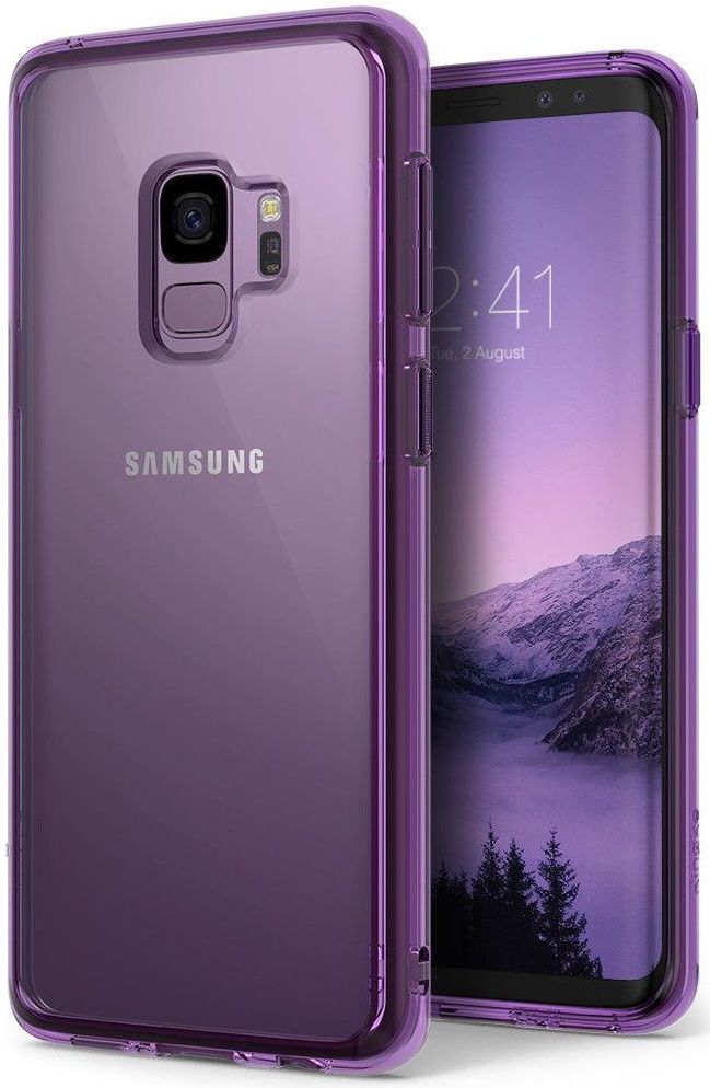 Ringke Fusion Hoesje Samsung Galaxy S9 Orchid Purple afbeelding 1
