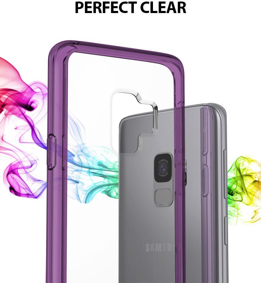 Ringke Fusion Hoesje Samsung Galaxy S9 Orchid Purple afbeelding 3