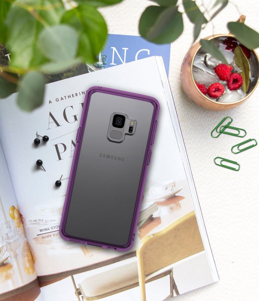 Ringke Fusion Hoesje Samsung Galaxy S9 Orchid Purple afbeelding 7