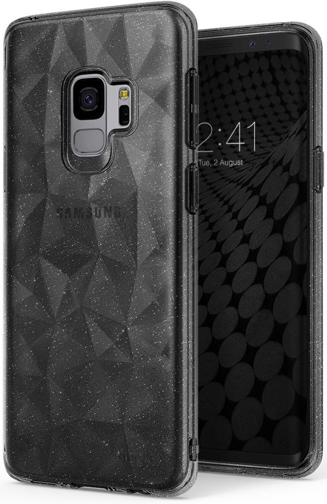 Ringke Air Prism Hoesje Samsung Galaxy S9 Glitter Gray afbeelding 1