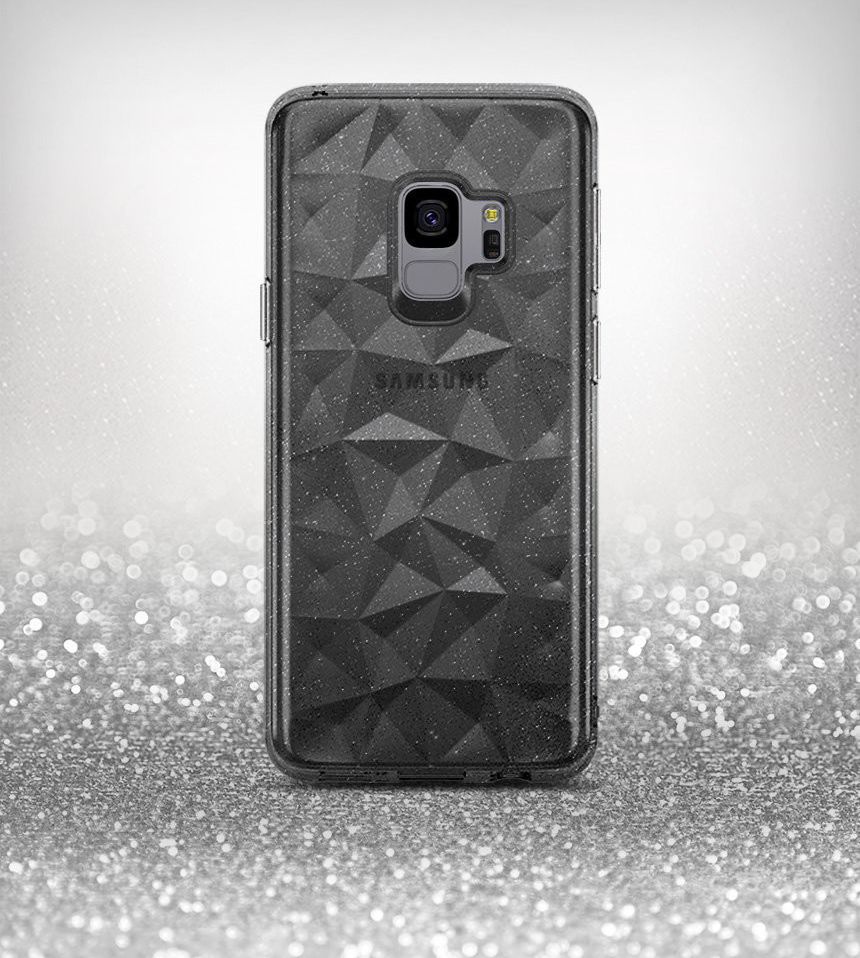 Ringke Air Prism Hoesje Samsung Galaxy S9 Glitter Gray afbeelding 2