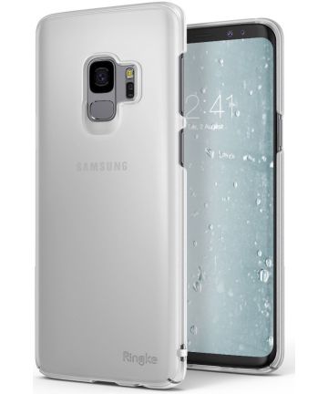 Ringke Slim Samsung Galaxy S9 Ultra Dun Hoesje Frost White Hoesjes