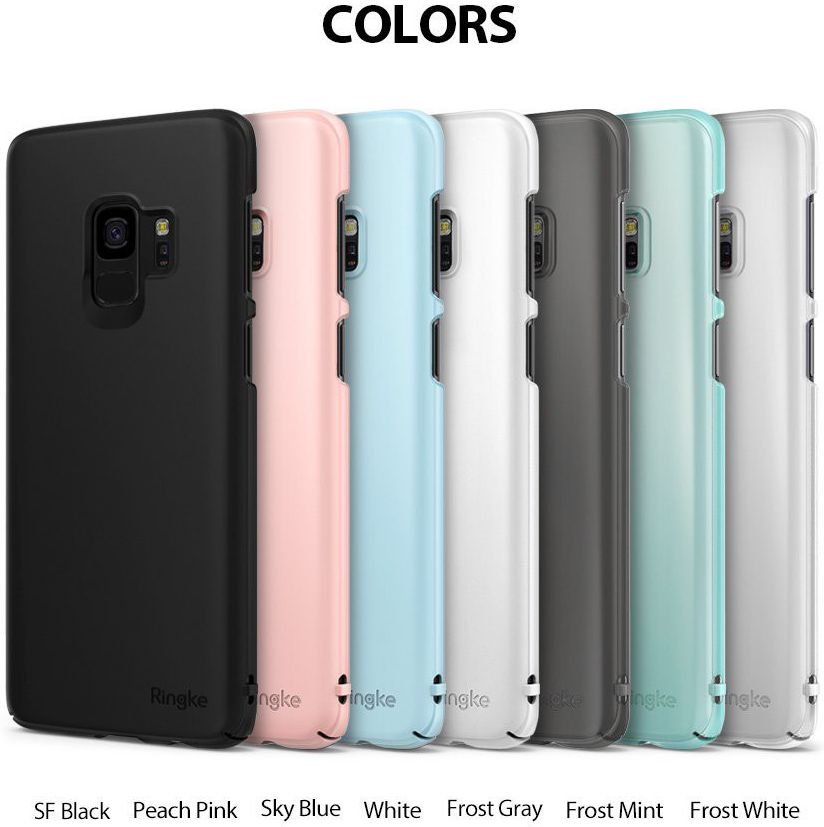 Ringke Slim Samsung Galaxy S9 Ultra Dun Hoesje Frost White afbeelding 9