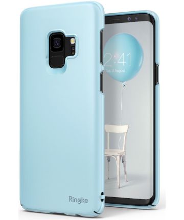 Ringke Slim Samsung Galaxy S9 Ultra Dun Hoesje Sky Blue Hoesjes