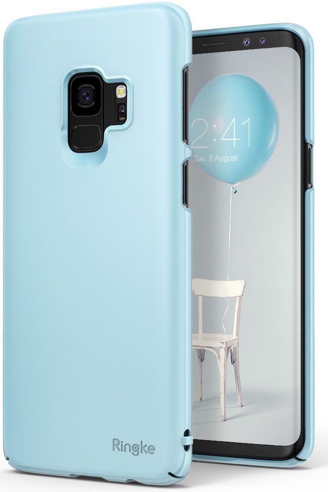 Ringke Slim Samsung Galaxy S9 Ultra Dun Hoesje Sky Blue afbeelding 1