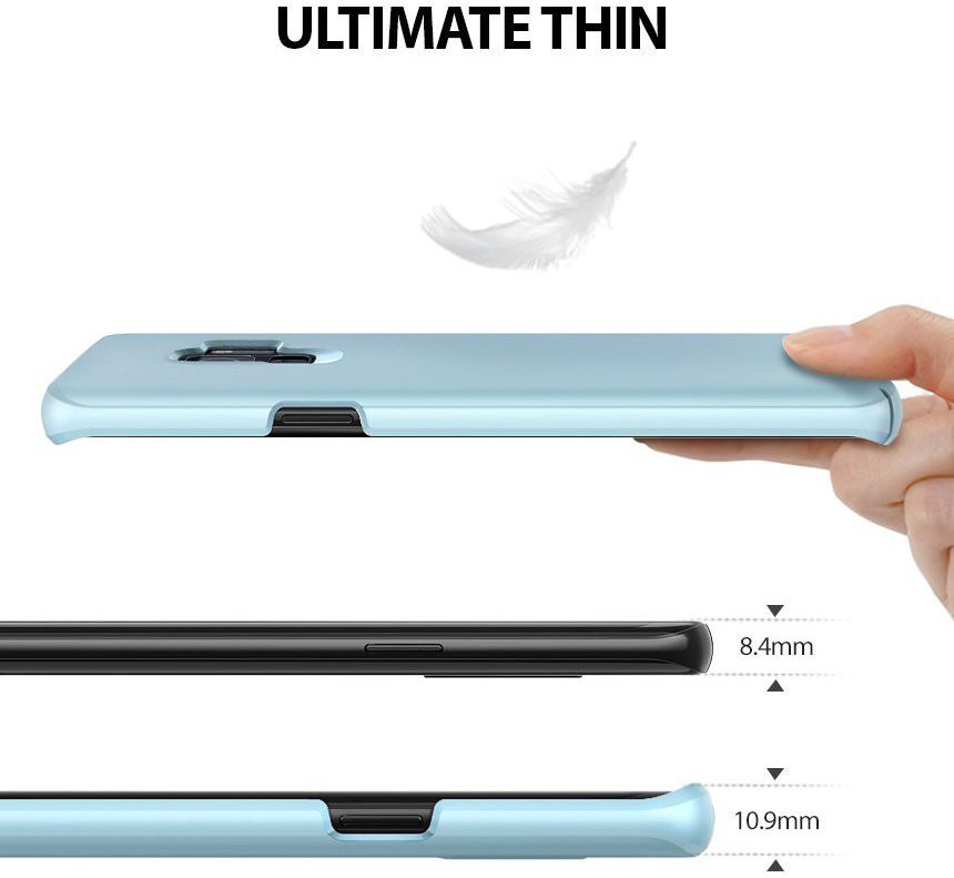 Ringke Slim Samsung Galaxy S9 Ultra Dun Hoesje Sky Blue afbeelding 5