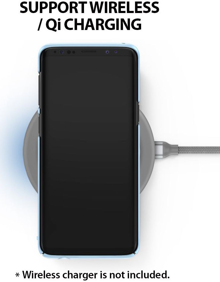 Ringke Slim Samsung Galaxy S9 Ultra Dun Hoesje Sky Blue afbeelding 8
