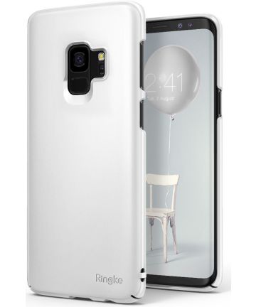 Ringke Slim Samsung Galaxy S9 Ultra Dun Hoesje White Hoesjes