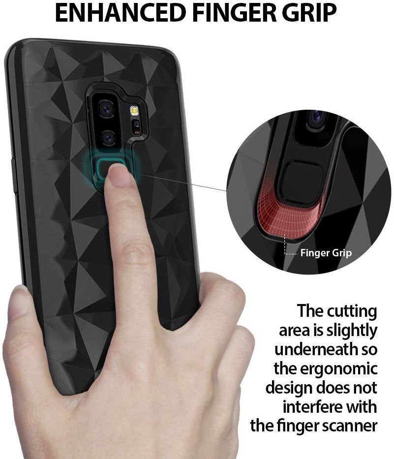 Ringke Air Prism Hoesje Samsung Galaxy S9 Plus Ink Black afbeelding 8