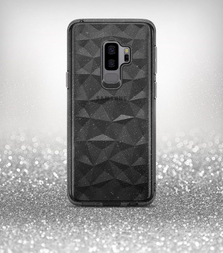 Ringke Air Prism Hoesje Samsung Galaxy S9 Plus Glitter Gray afbeelding 2