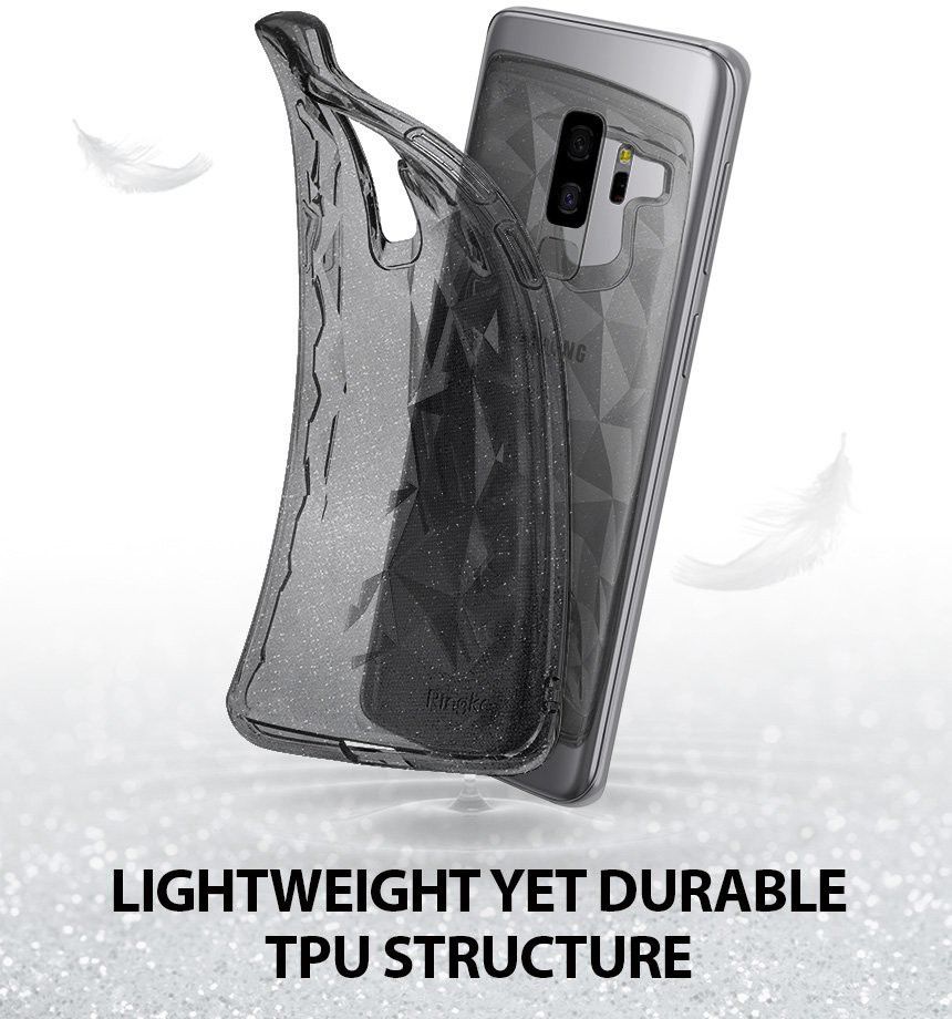 Ringke Air Prism Hoesje Samsung Galaxy S9 Plus Glitter Gray afbeelding 4