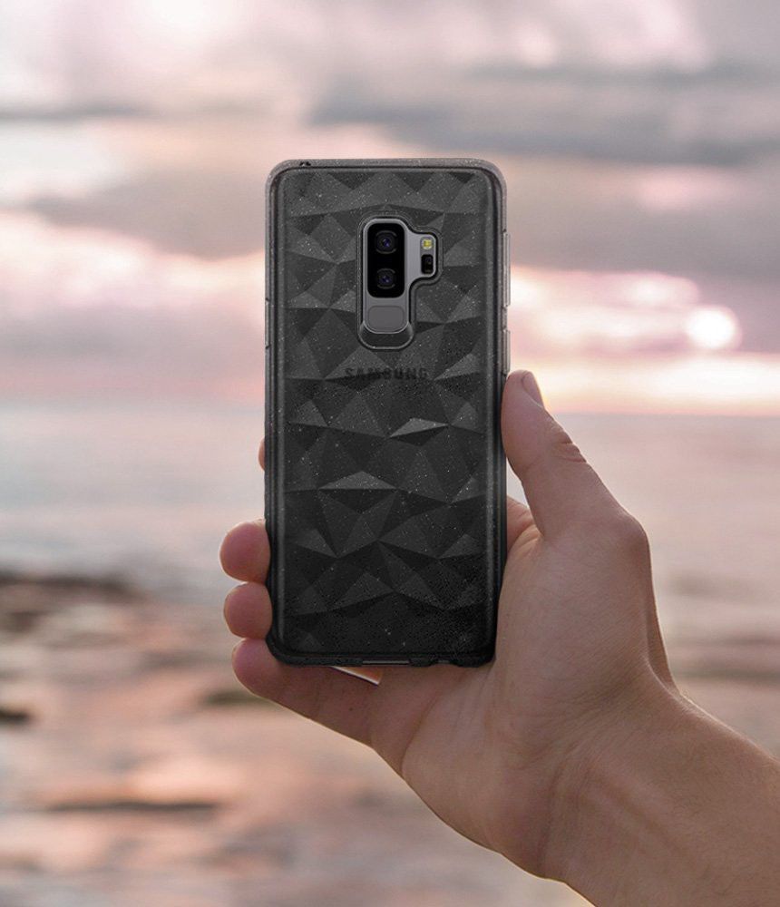 Ringke Air Prism Hoesje Samsung Galaxy S9 Plus Glitter Gray afbeelding 6