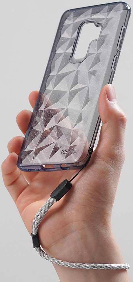 Ringke Air Prism Hoesje Samsung Galaxy S9 Plus Glitter Gray afbeelding 7