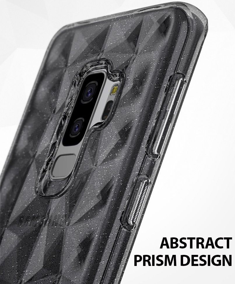 Ringke Air Prism Hoesje Samsung Galaxy S9 Plus Glitter Gray afbeelding 9