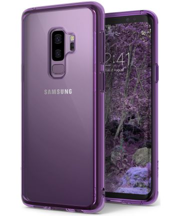 Ringke Fusion hoesje Samsung Galaxy S9 Plus Orchid Purple Hoesjes