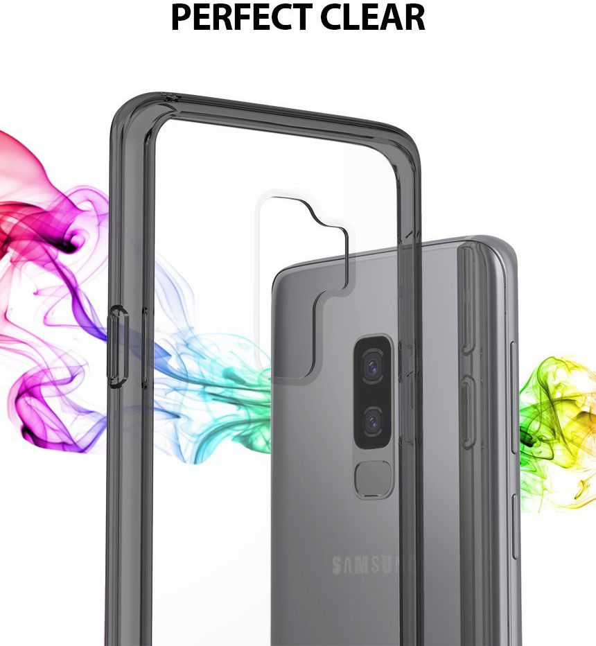 Ringke Fusion hoesje Samsung Galaxy S9 Plus Smoke Black afbeelding 3