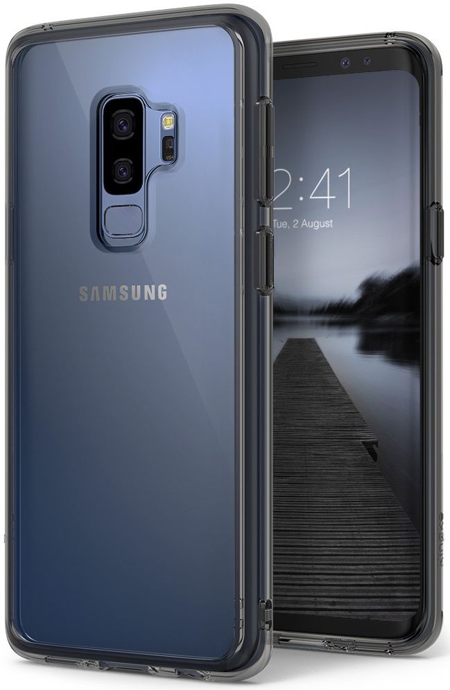 Ringke Fusion hoesje Samsung Galaxy S9 Plus Smoke Black afbeelding 1