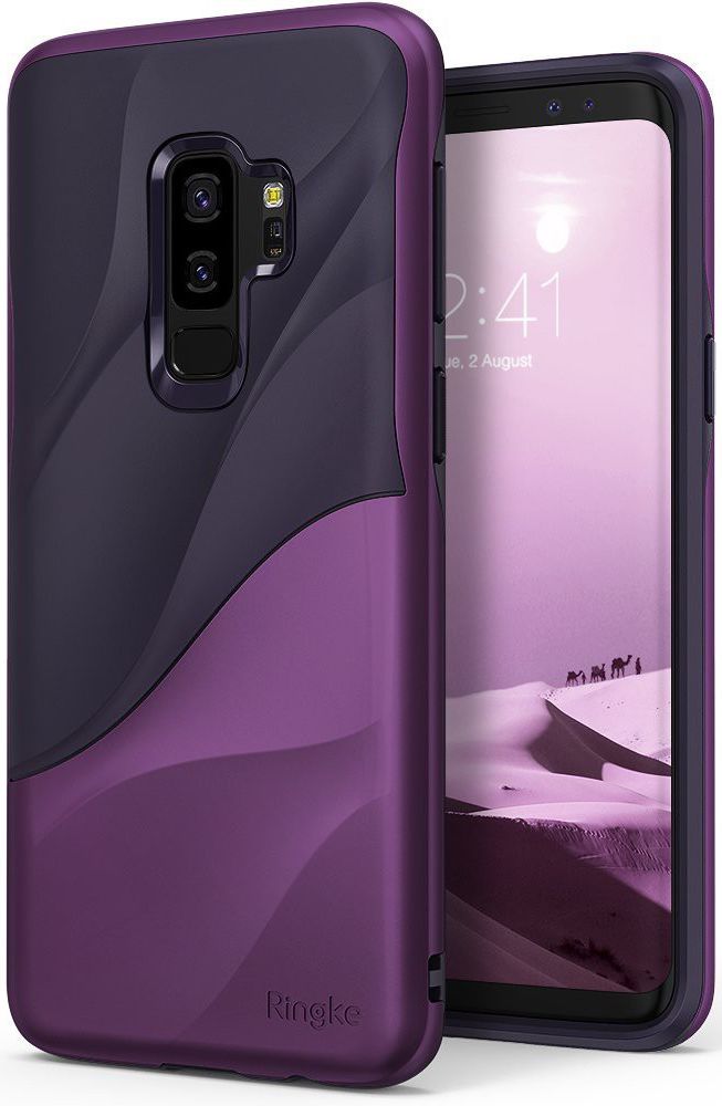 Ringke Wave Hoesje Samsung Galaxy S9 Plus Metallic Purple afbeelding 1