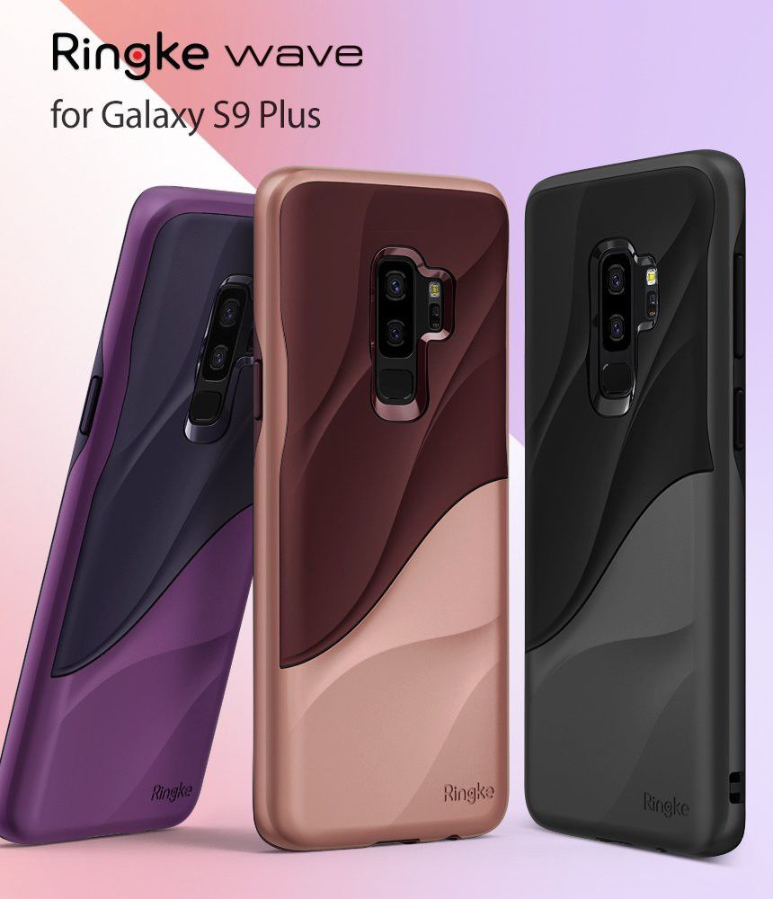Ringke Wave Hoesje Samsung Galaxy S9 Plus Metallic Purple afbeelding 2