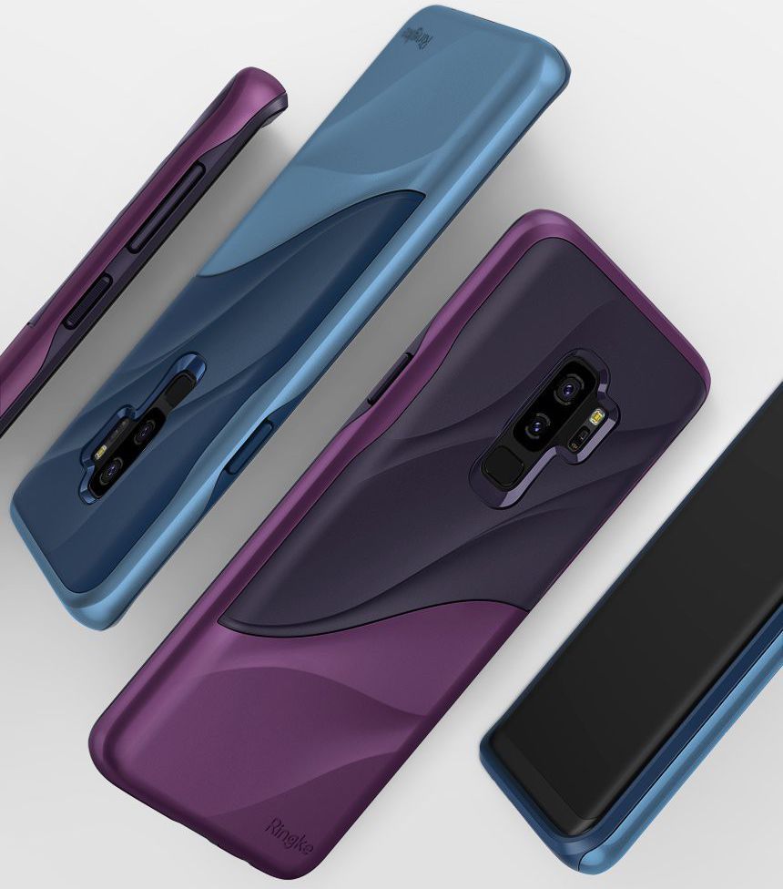 Ringke Wave Hoesje Samsung Galaxy S9 Plus Metallic Purple afbeelding 10