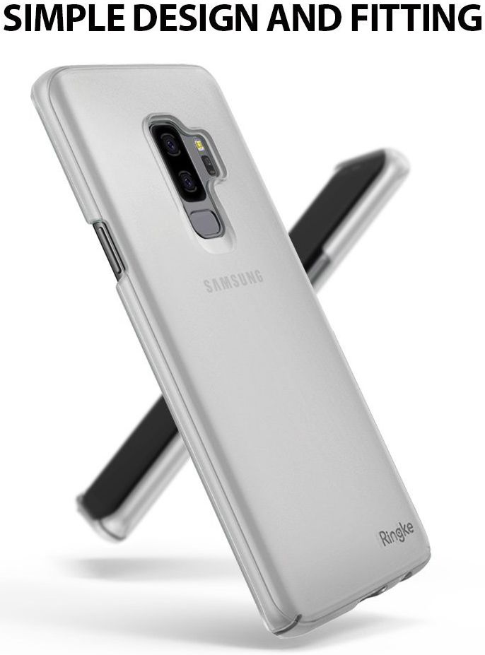 Ringke Slim Samsung Galaxy S9 Plus Ultra Dun Hoesje Frost White afbeelding 8