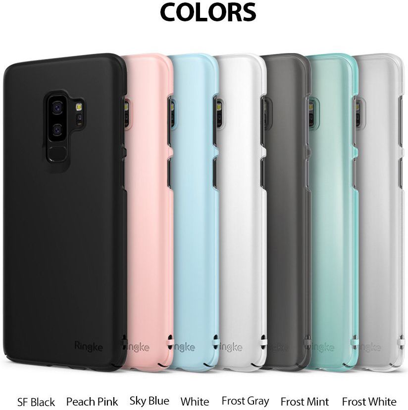 Ringke Slim Samsung Galaxy S9 Plus Ultra Dun Hoesje Frost White afbeelding 9