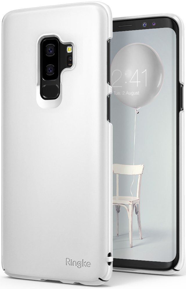 Ringke Slim Samsung Galaxy S9 Plus Ultra Dun Hoesje White afbeelding 1