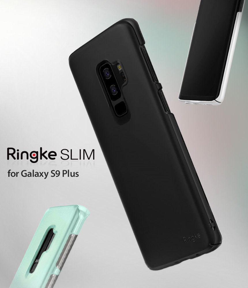 Ringke Slim Samsung Galaxy S9 Plus Ultra Dun Hoesje White afbeelding 2