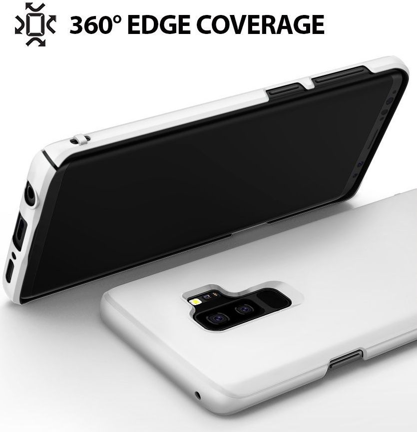 Ringke Slim Samsung Galaxy S9 Plus Ultra Dun Hoesje White afbeelding 4