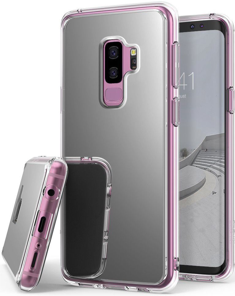 Ringke Mirror Samsung Galaxy S9 Plus Hoesje Silver afbeelding 1