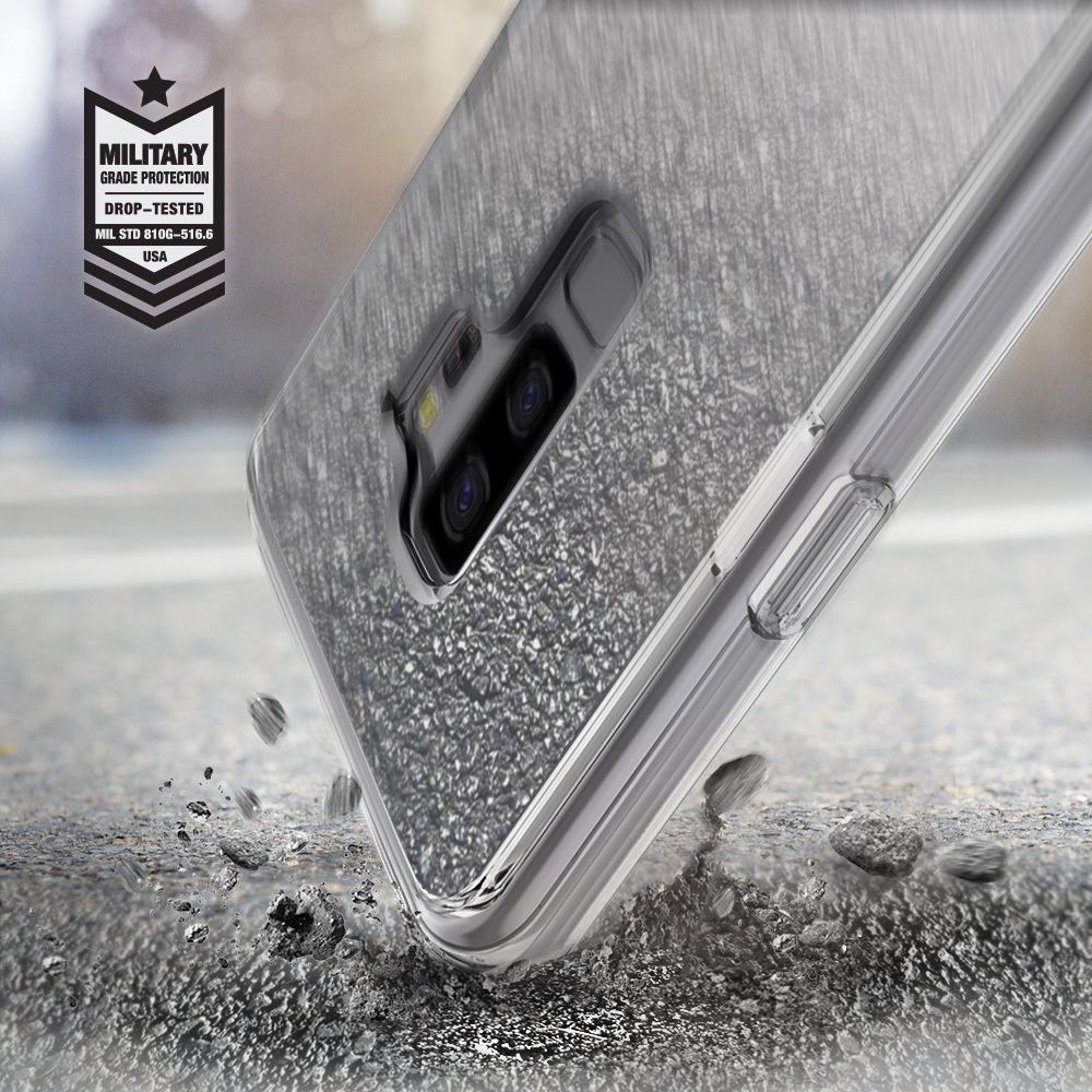 Ringke Mirror Samsung Galaxy S9 Plus Hoesje Silver afbeelding 4