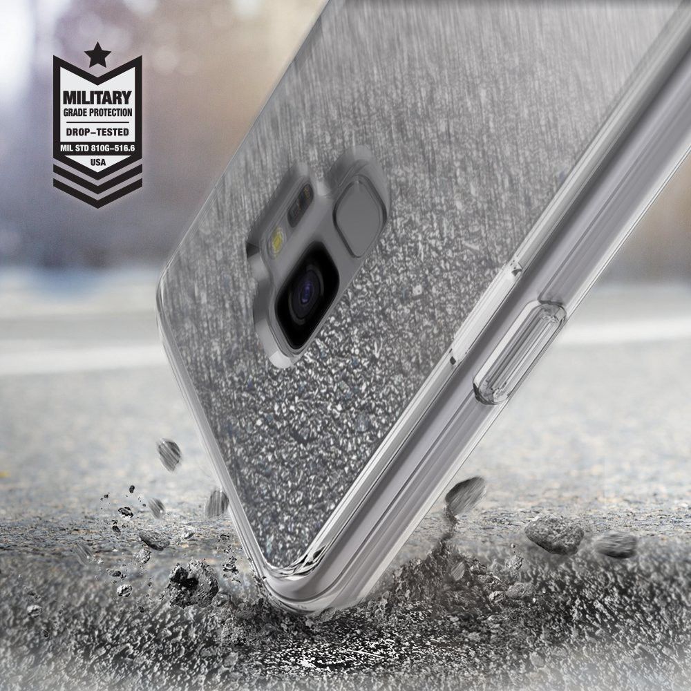 Ringke Mirror Samsung Galaxy S9 Hoesje Silver afbeelding 4