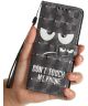 Samsung Galaxy S9 Portemonnee Hoesje Dont Touch