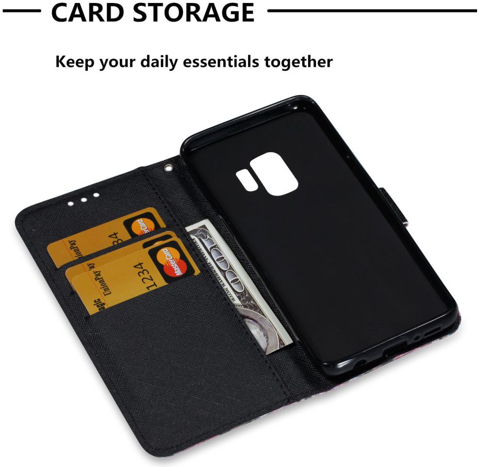 Samsung Galaxy S9 Portemonnee Hoesje Dont Touch afbeelding 4
