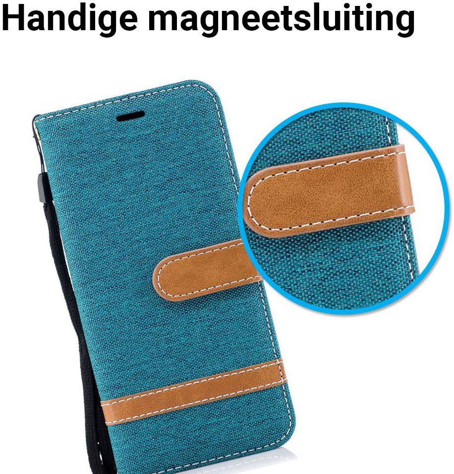 Samsung Galaxy S9 Portemonnee Hoesje Groen afbeelding 4
