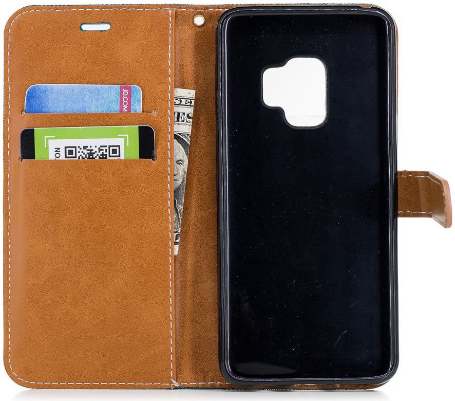 Samsung Galaxy S9 Portemonnee Hoesje Groen afbeelding 9