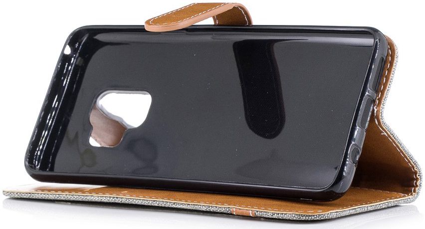 Samsung Galaxy S9 Portemonnee Hoesje Grijs afbeelding 8