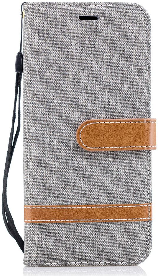 Samsung Galaxy S9 Portemonnee Hoesje Grijs afbeelding 1