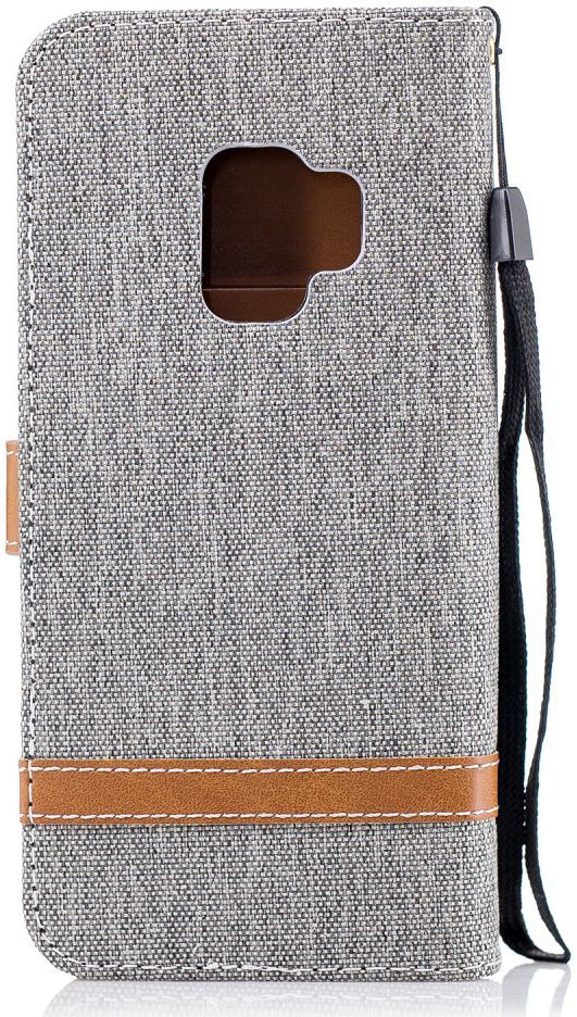 Samsung Galaxy S9 Portemonnee Hoesje Grijs afbeelding 9
