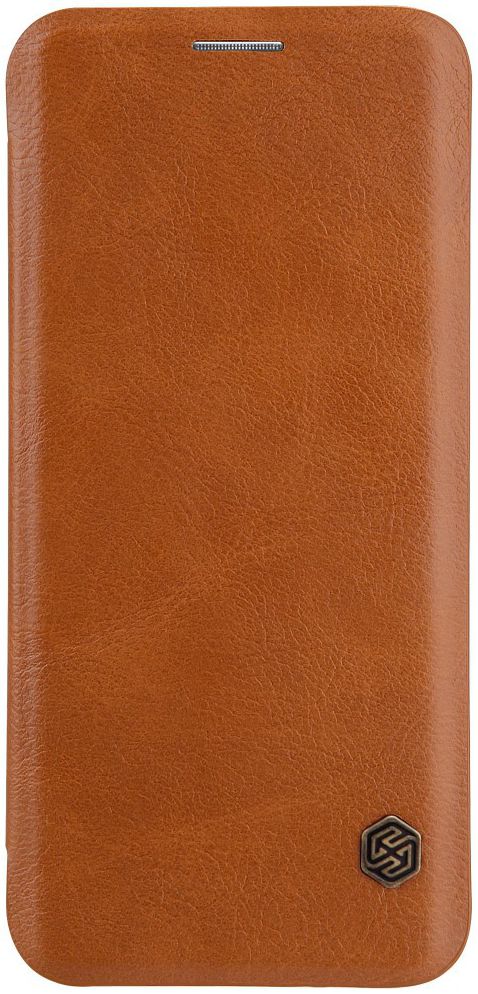 Nillkin Qin Book Samsung Galaxy S9 Hoesje Bruin afbeelding 2